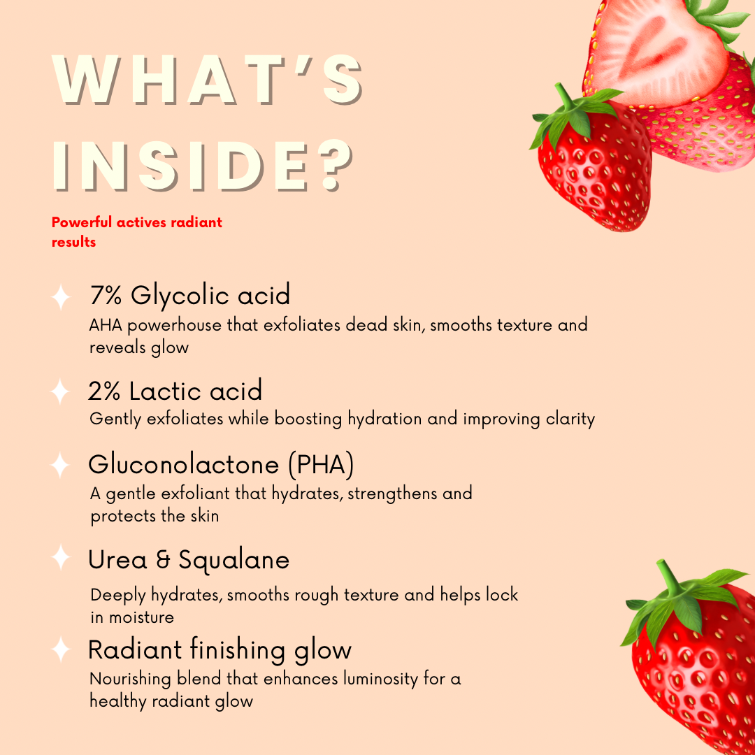 Goldie Glow - Gycolic and Lactic Acid Exfoliating GLOW Body Spray