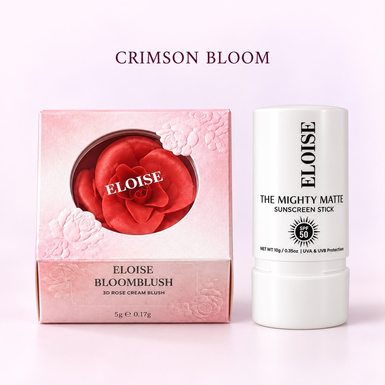 Mini bloom blush and (free spf stick)