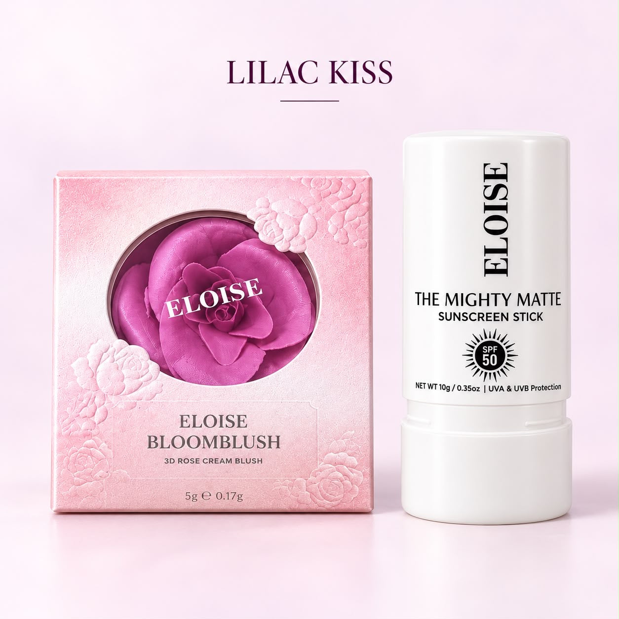 Mini bloom blush and (free spf stick)