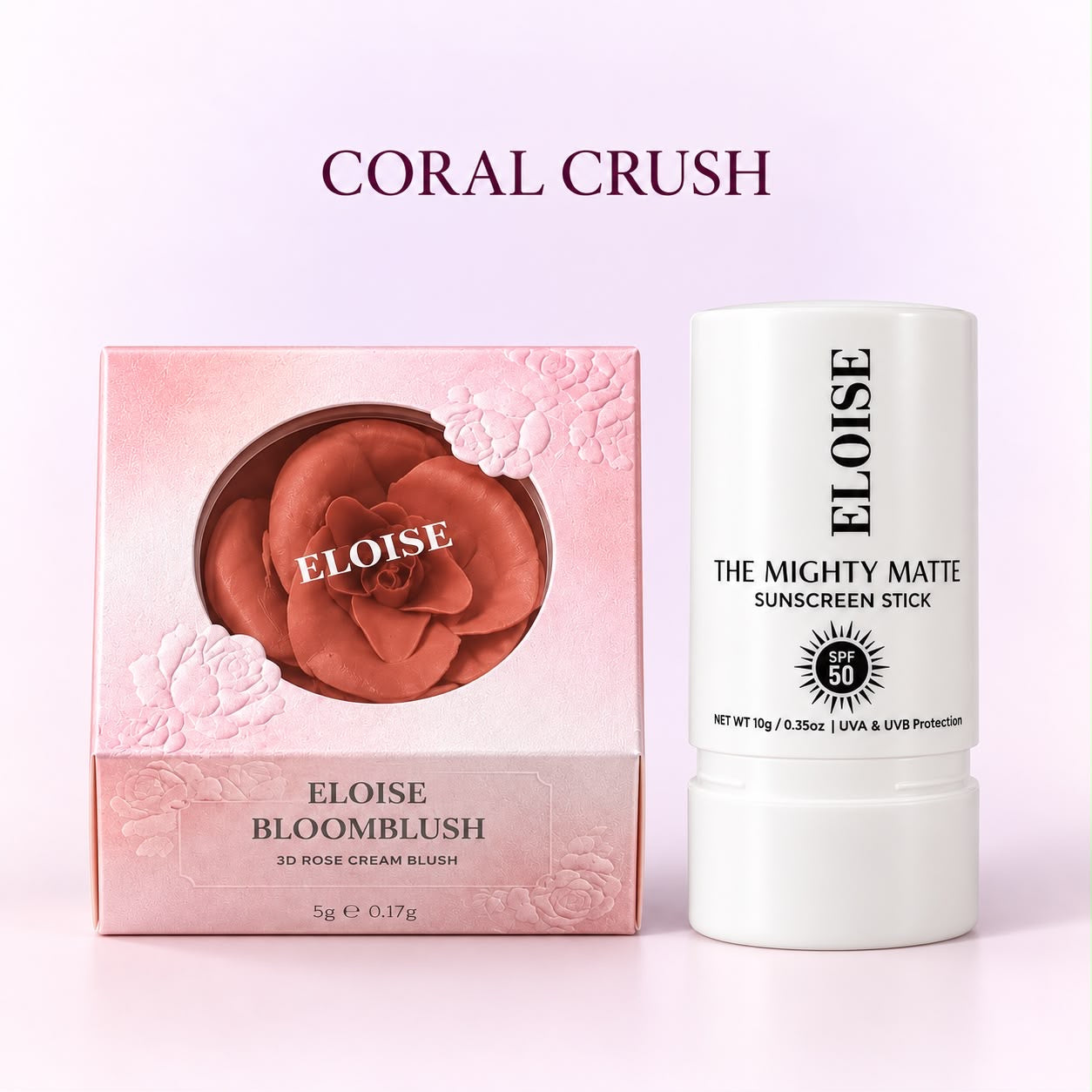Mini bloom blush and (free spf stick)
