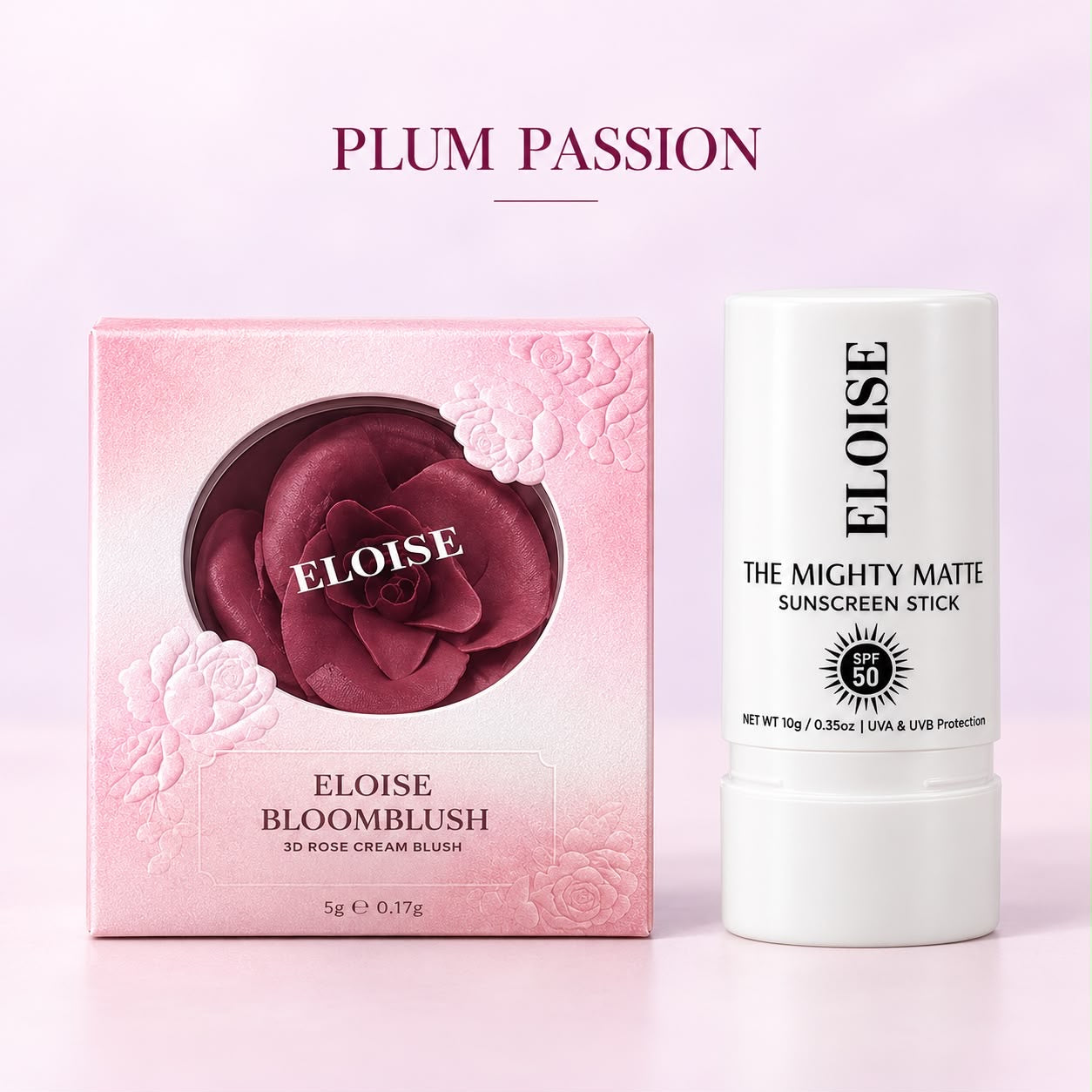 Mini bloom blush and (free spf stick)