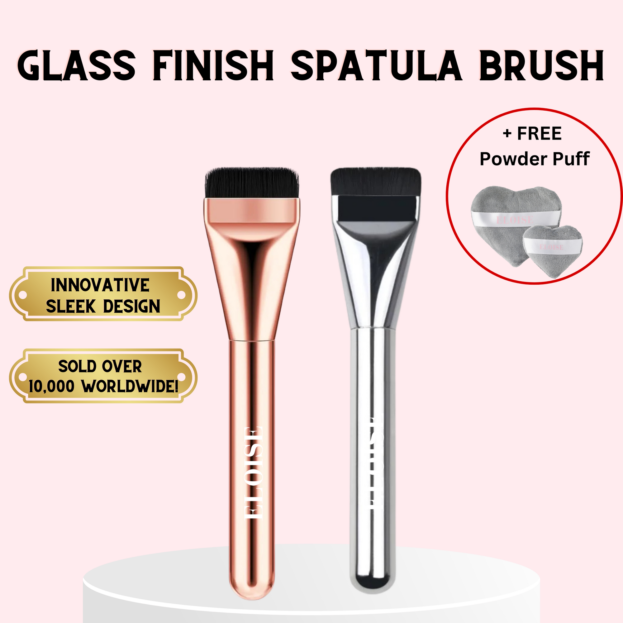 Glass Finish Spatula Brush